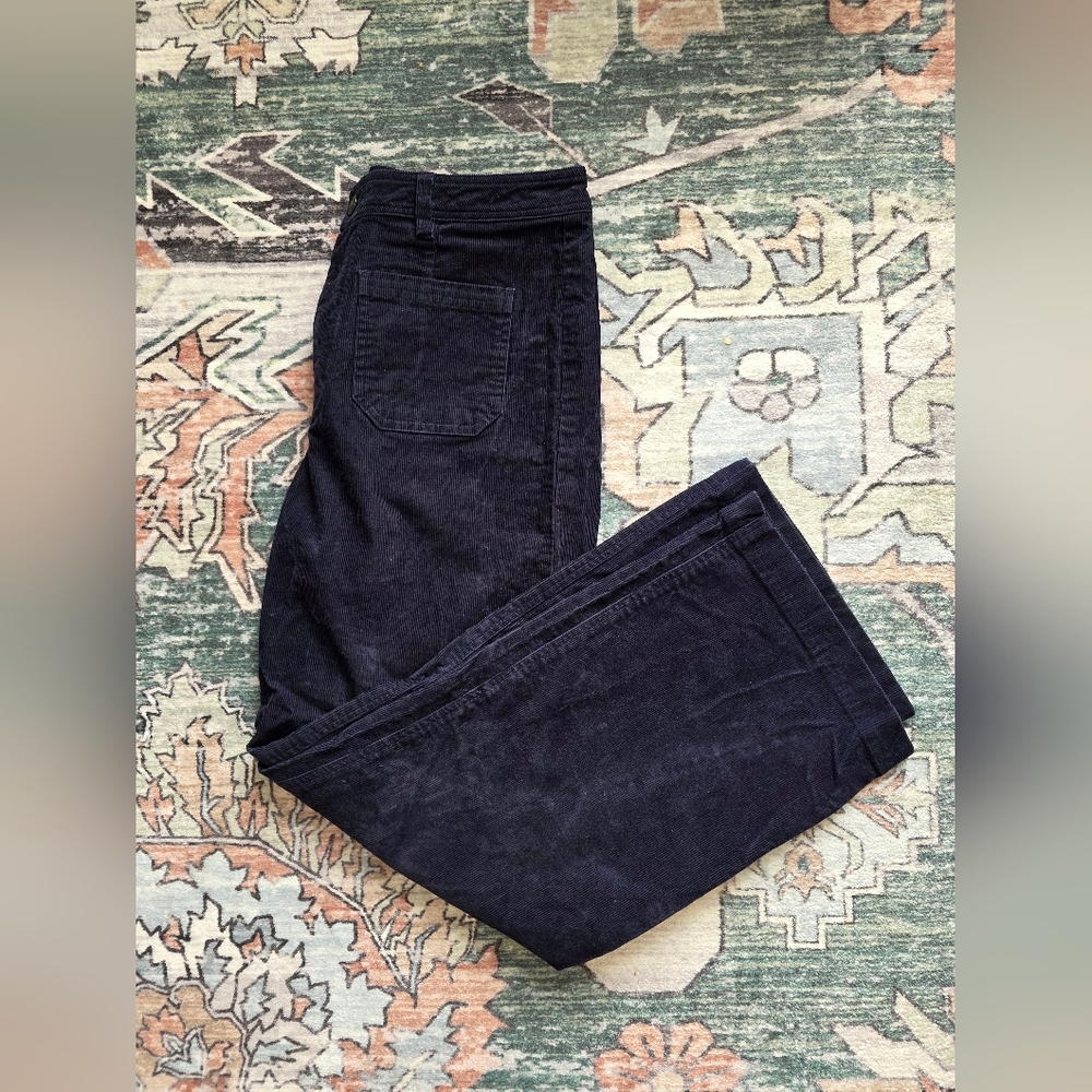 United By Blue Women's Dark Navy Corduroy Pants